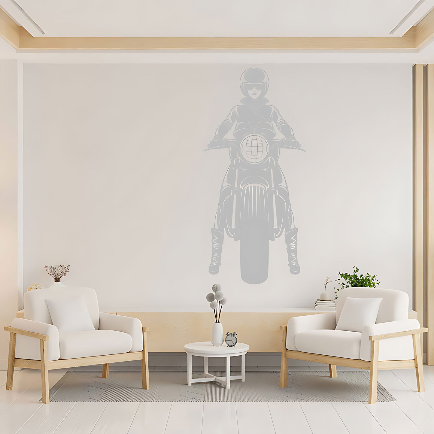Motocross Dirt Motorbike Wall Sticker - Boys Bedroom Vinyl Art Decal
