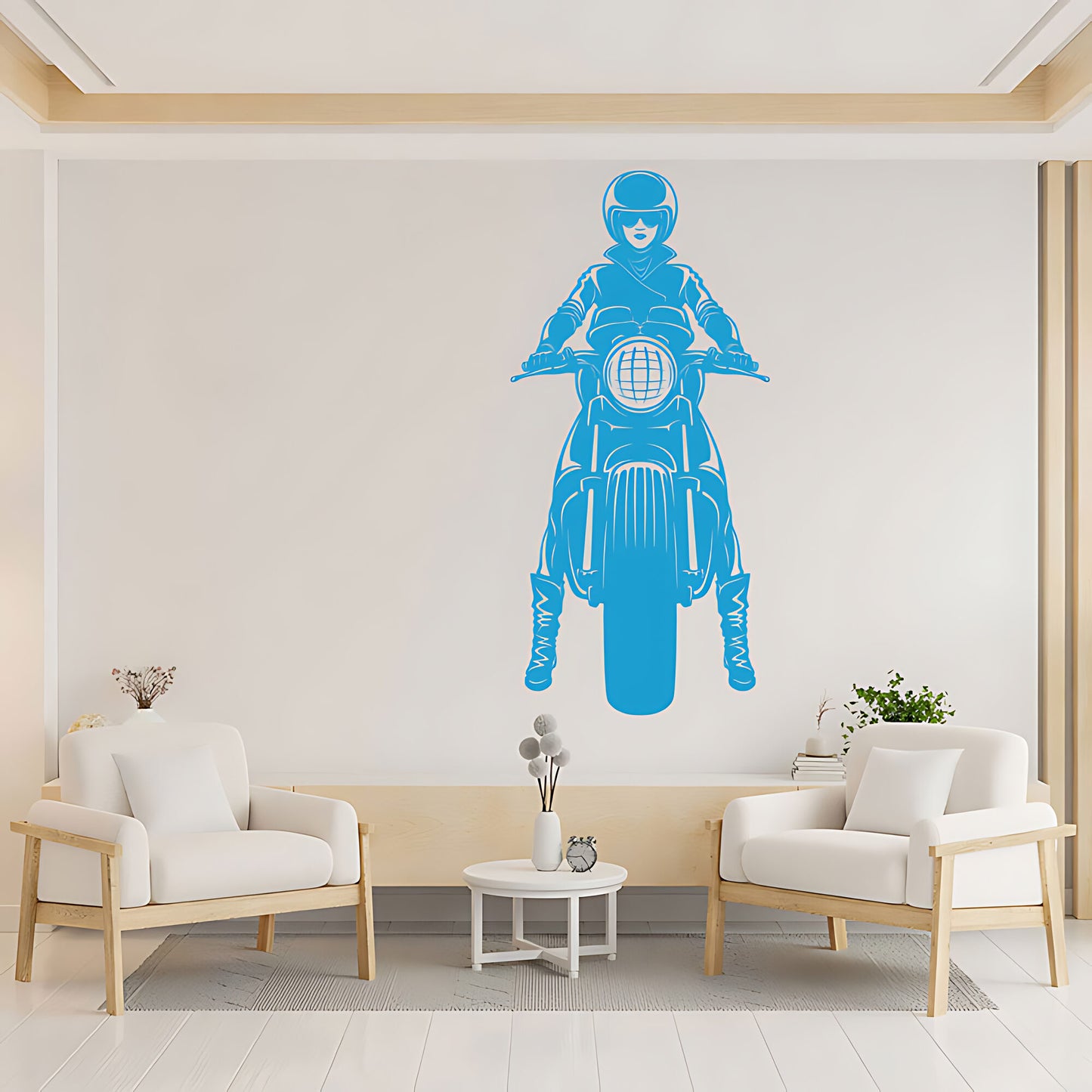 Motocross Dirt Motorbike Wall Sticker - Boys Bedroom Vinyl Art Decal