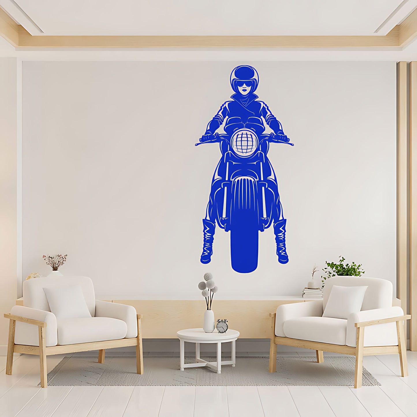 Motocross Dirt Motorbike Wall Sticker - Boys Bedroom Vinyl Art Decal