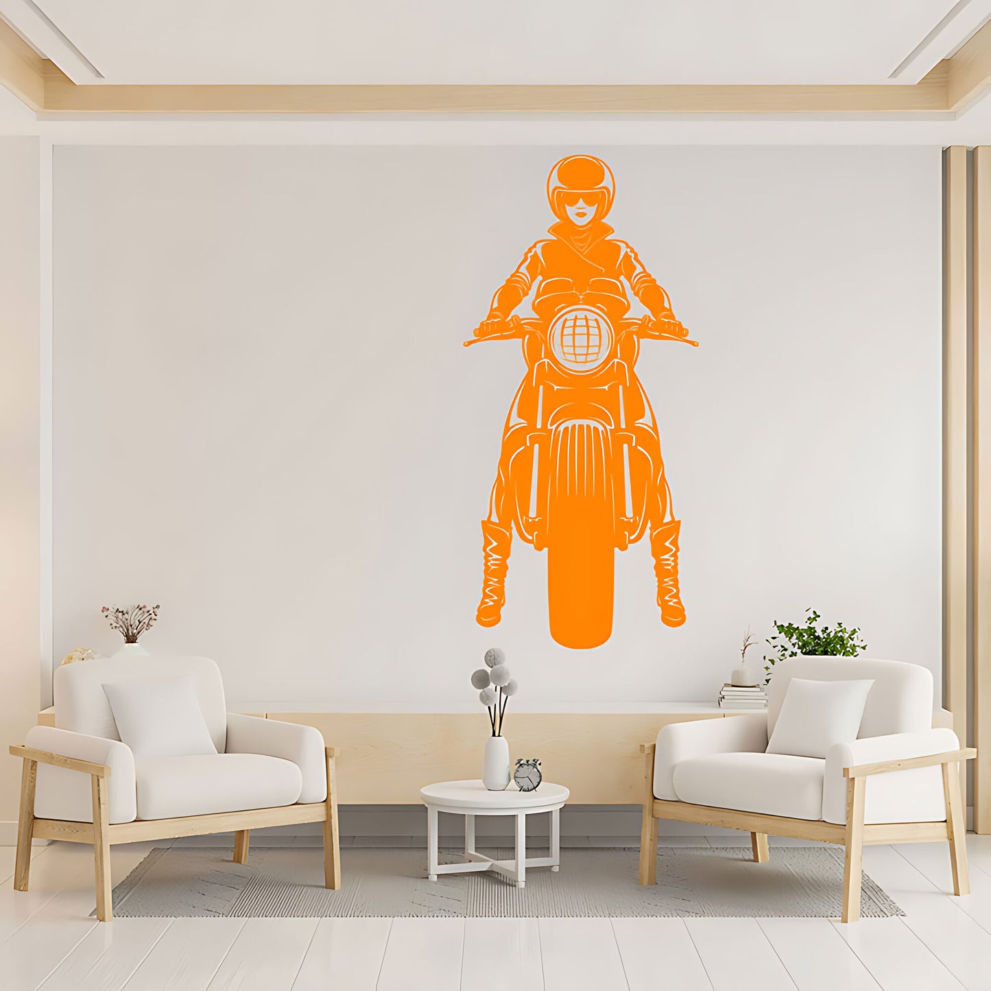 Motocross Dirt Motorbike Wall Sticker - Boys Bedroom Vinyl Art Decal