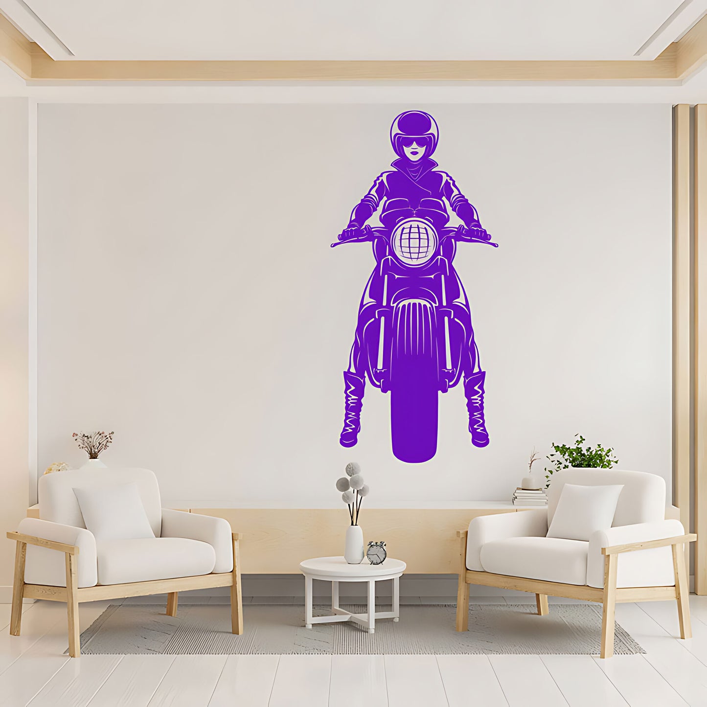 Motocross Dirt Motorbike Wall Sticker - Boys Bedroom Vinyl Art Decal