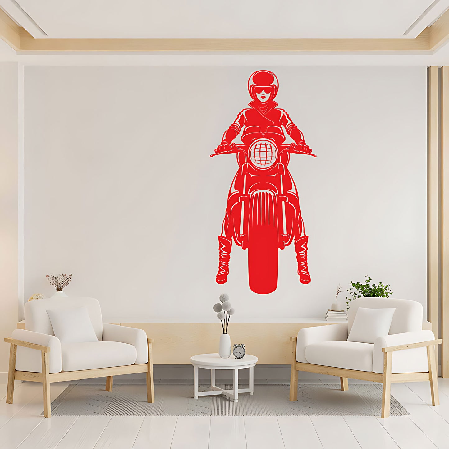 Motocross Dirt Motorbike Wall Sticker - Boys Bedroom Vinyl Art Decal