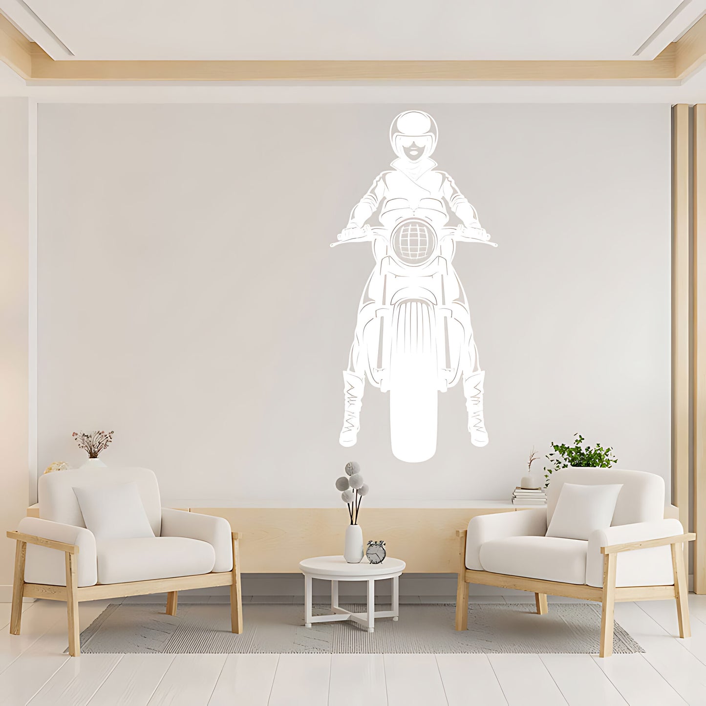 Motocross Dirt Motorbike Wall Sticker - Boys Bedroom Vinyl Art Decal