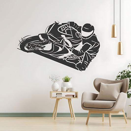 Dirt Motocross Wall Sticker