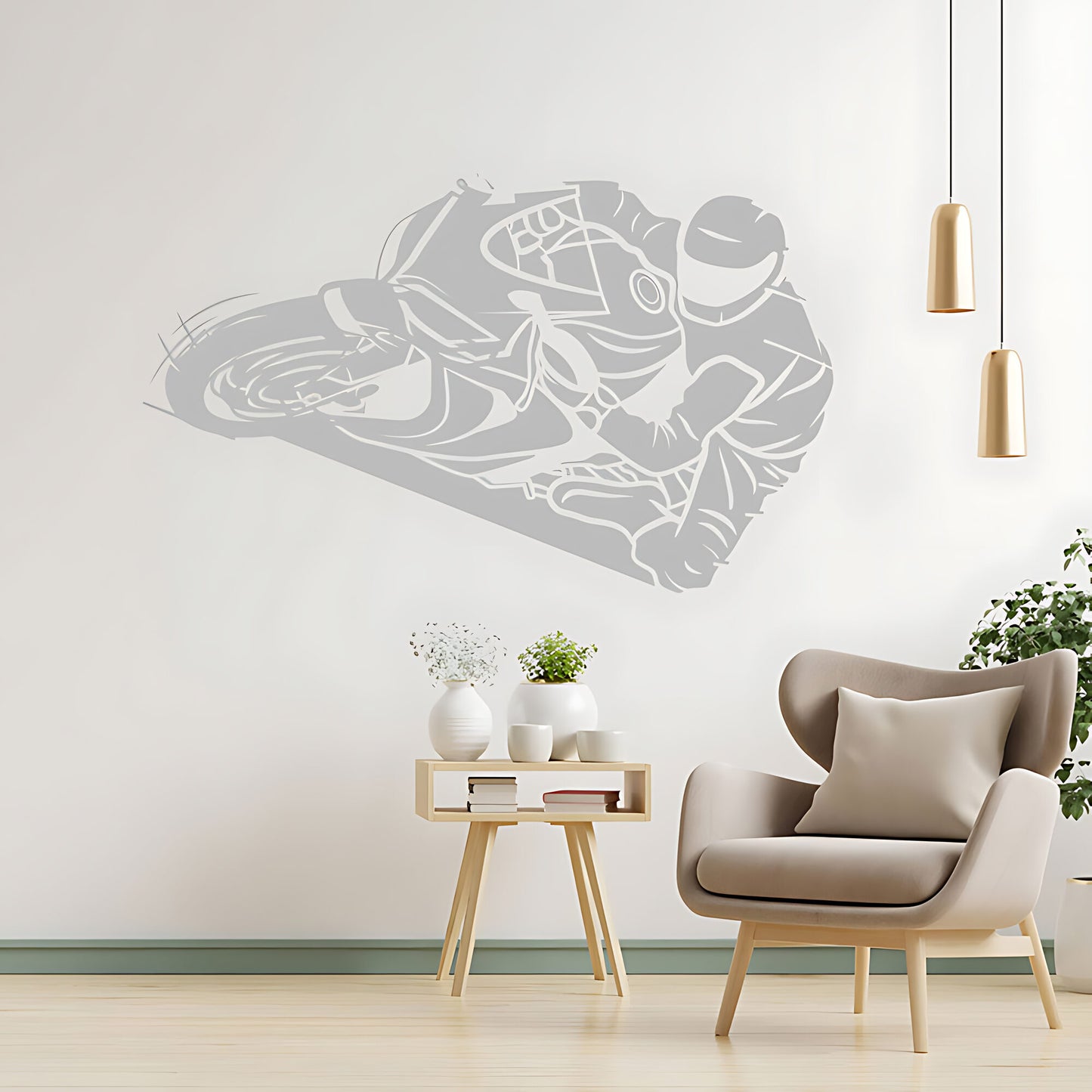 Dirt Motocross Wall Sticker - Boys Bedroom Decal