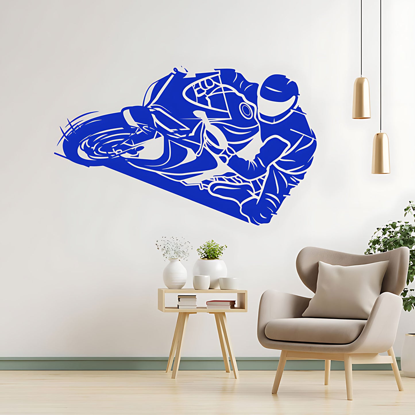 Dirt Motocross Wall Sticker - Boys Bedroom Decal
