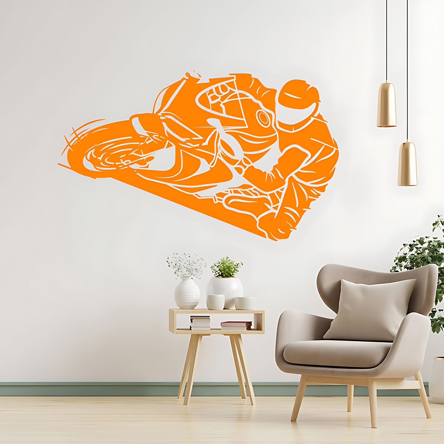 Dirt Motocross Wall Sticker - Boys Bedroom Decal