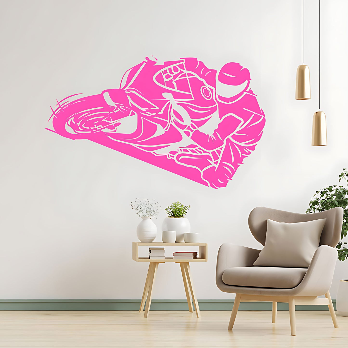 Dirt Motocross Wall Sticker - Boys Bedroom Decal