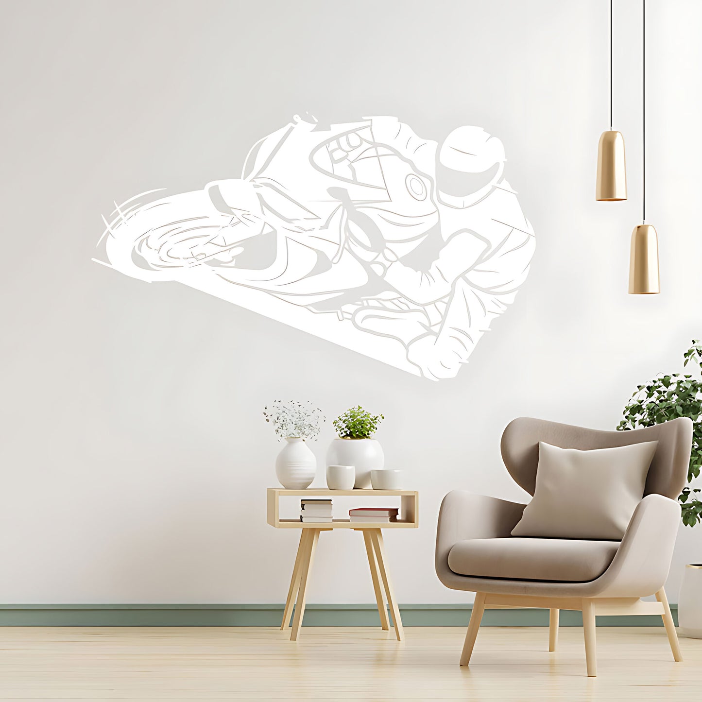 Dirt Motocross Wall Sticker - Boys Bedroom Decal