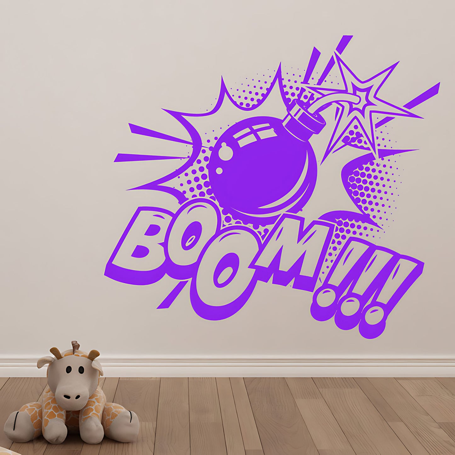 Boom Wall Sticker