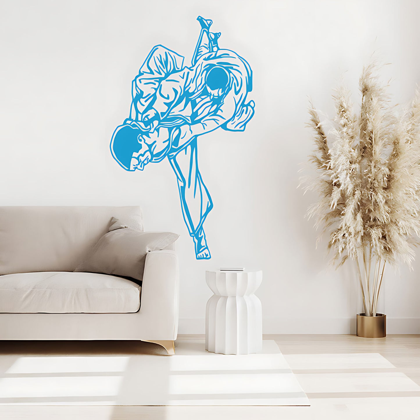 MMA Wall Sticker – Mixed Martial Arts Bold Typography Gym Decal
