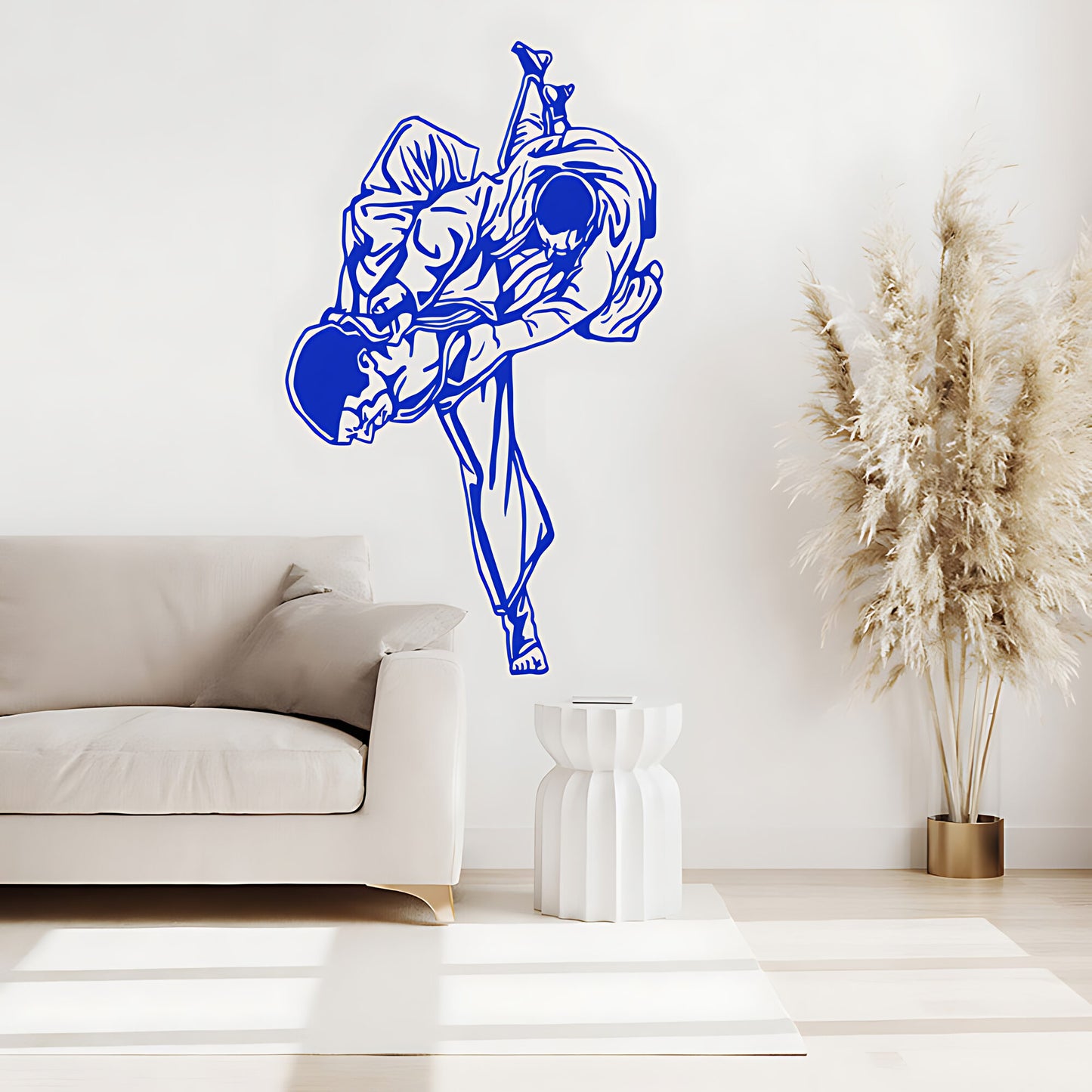 MMA Wall Sticker – Mixed Martial Arts Bold Typography Gym Decal