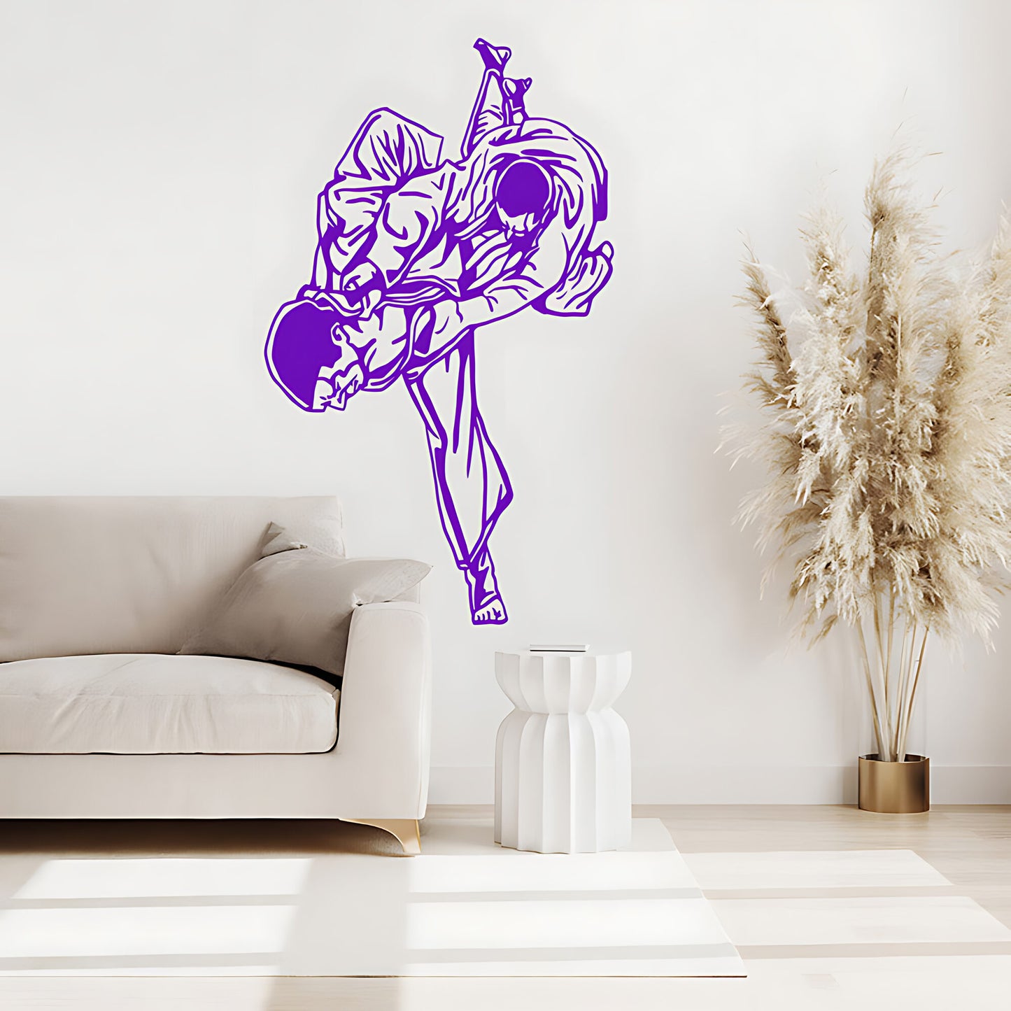 MMA Wall Sticker – Mixed Martial Arts Bold Typography Gym Decal