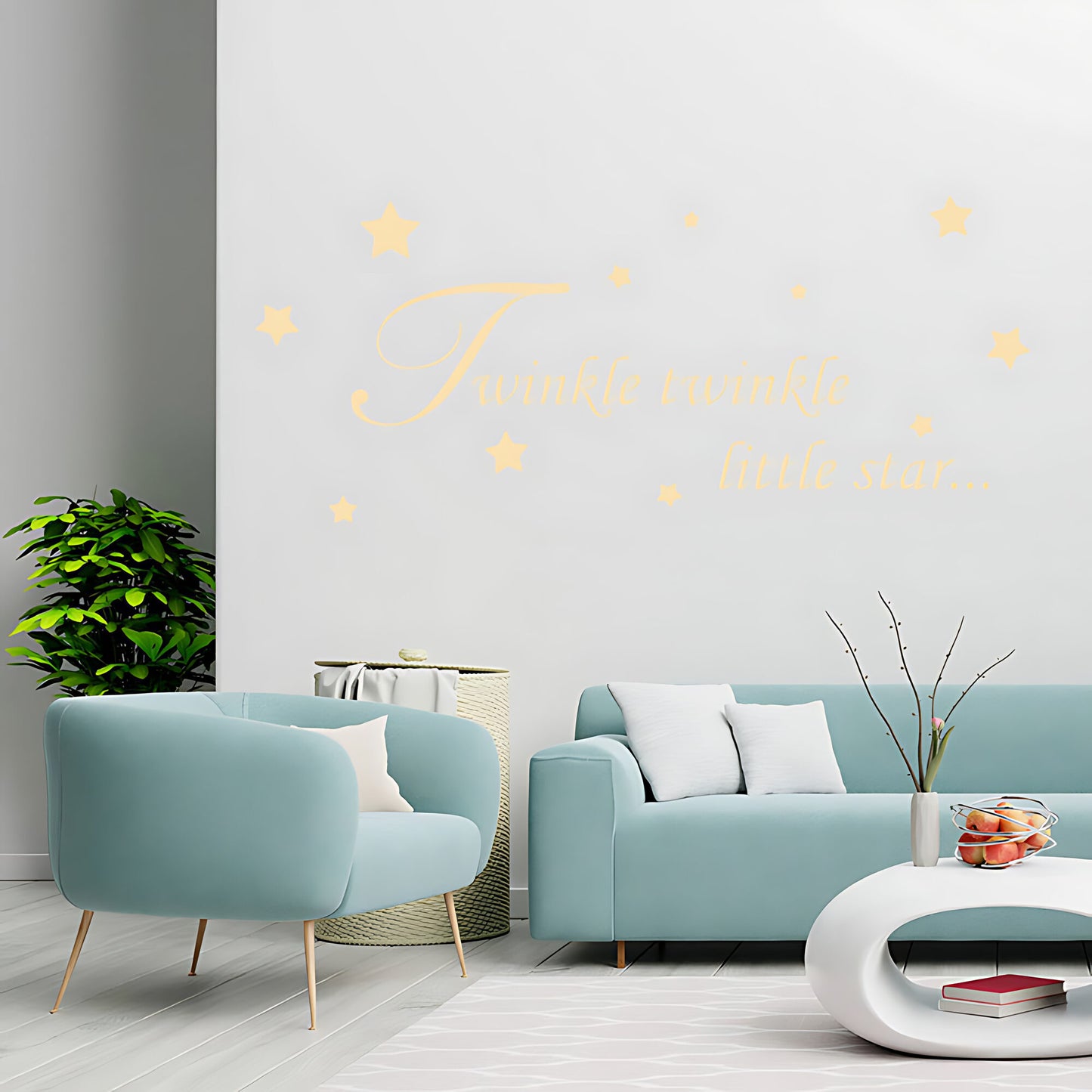 Baby Twinkle Star Wall Sticker - Nursery Decal