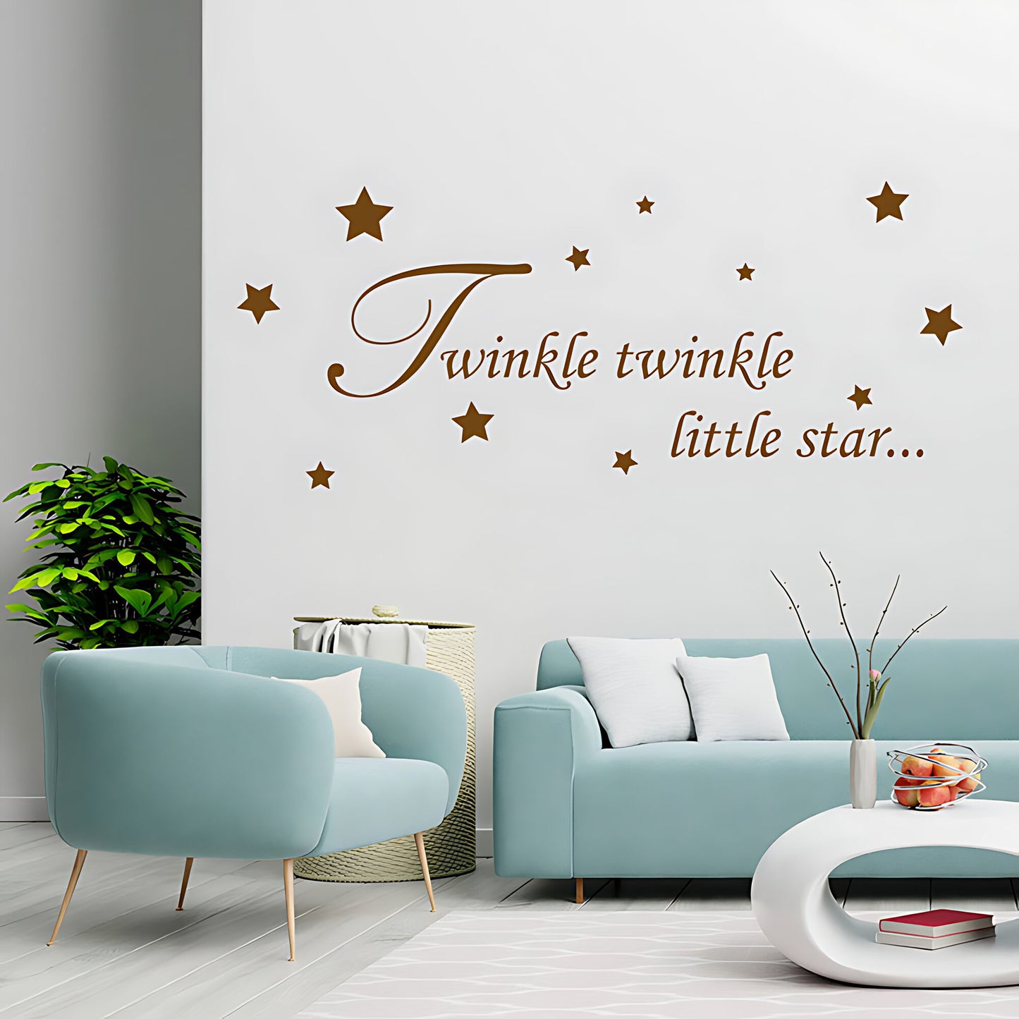 Baby Twinkle Star Wall Sticker - Nursery Decal