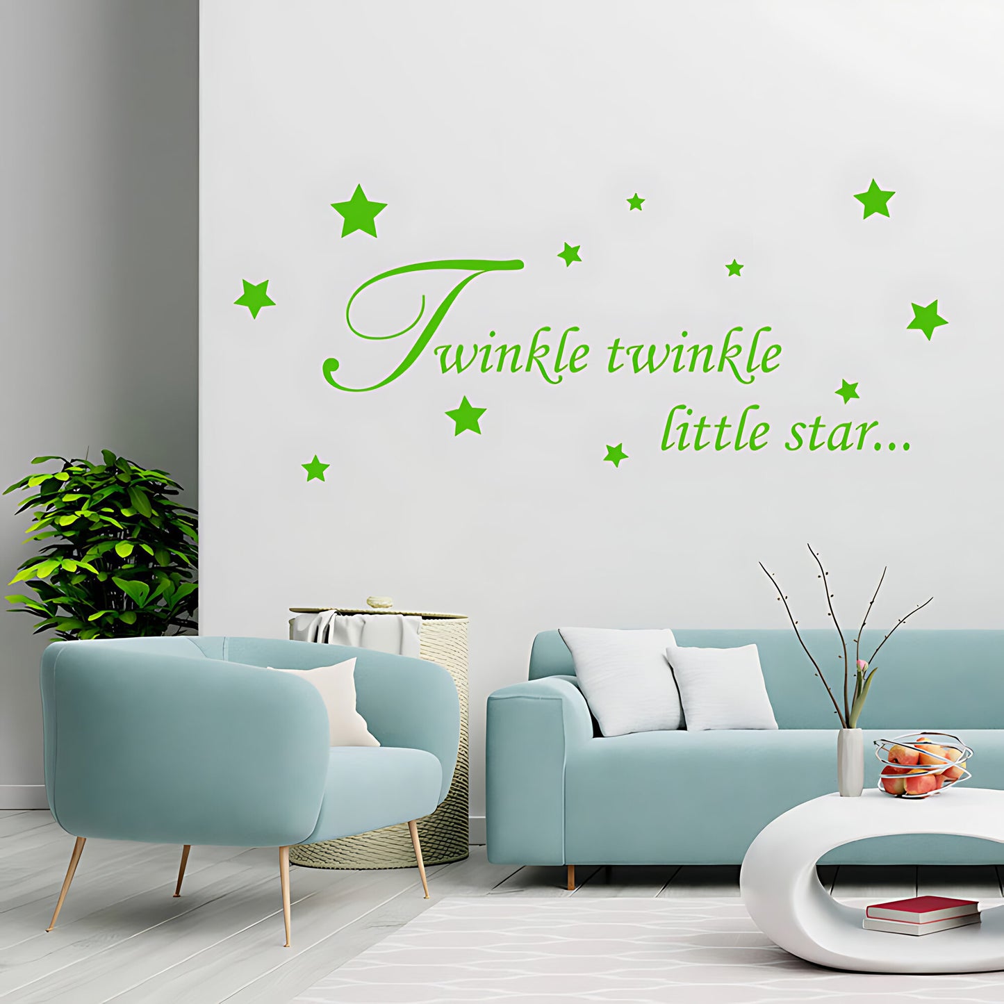 Baby Twinkle Star Wall Sticker - Nursery Decal