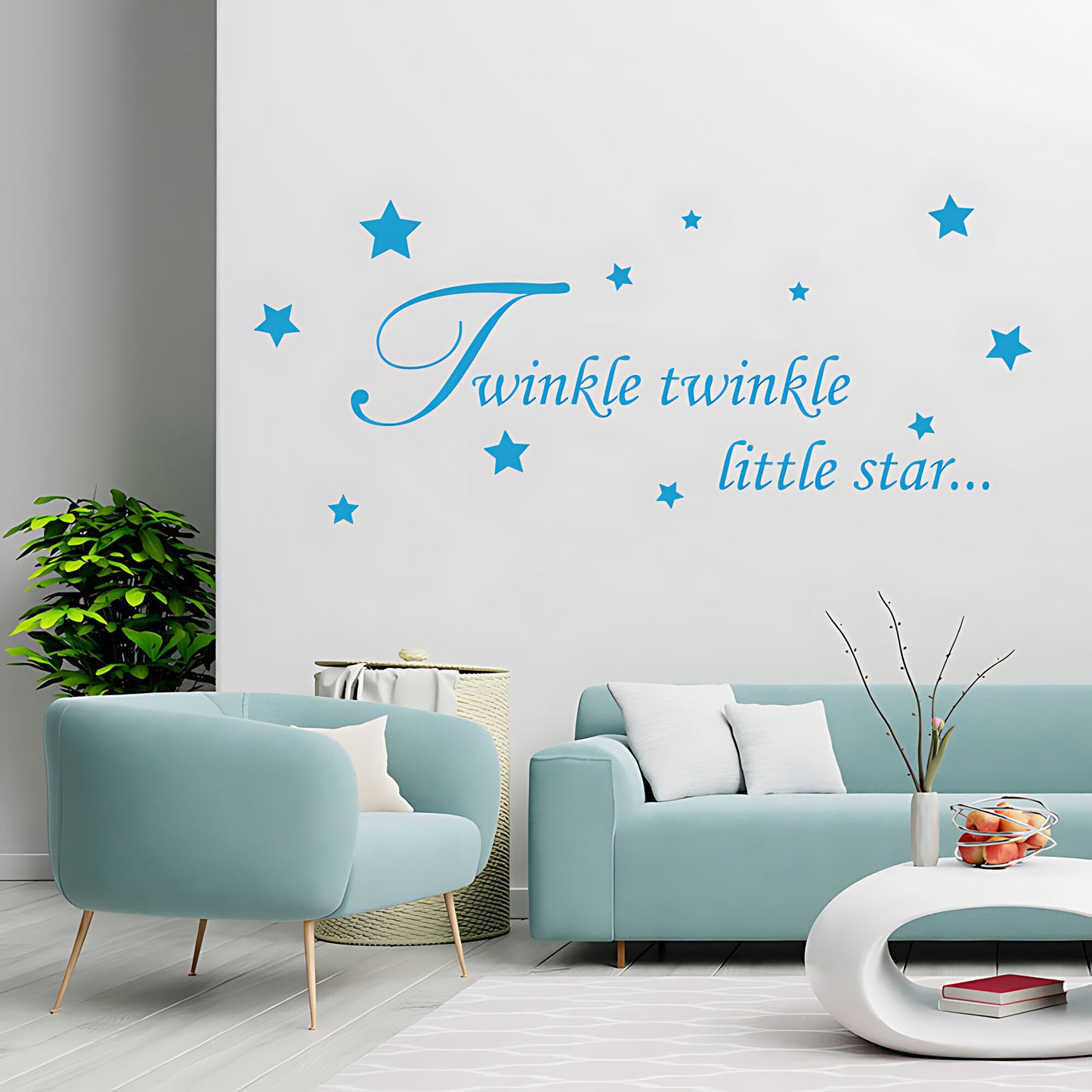 Baby Twinkle Star Wall Sticker - Nursery Decal