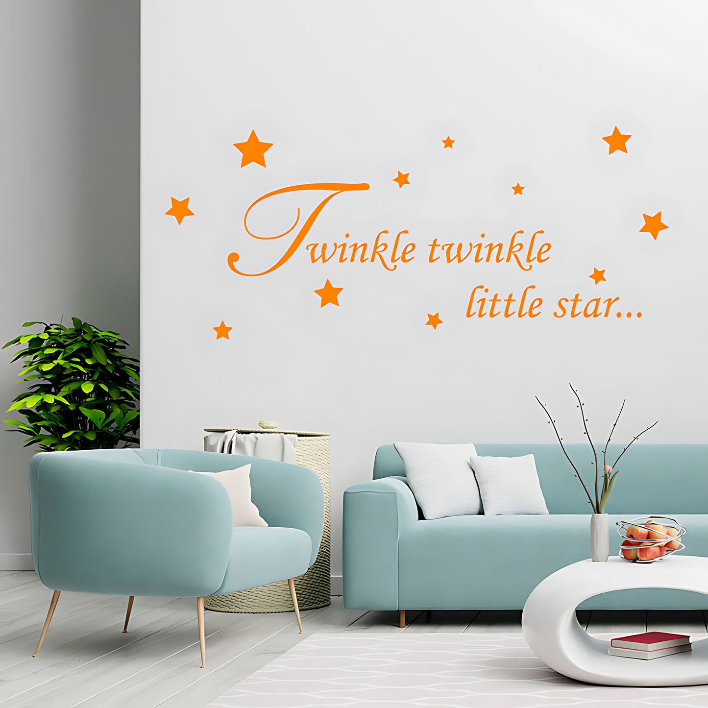 Baby Twinkle Star Wall Sticker - Nursery Decal