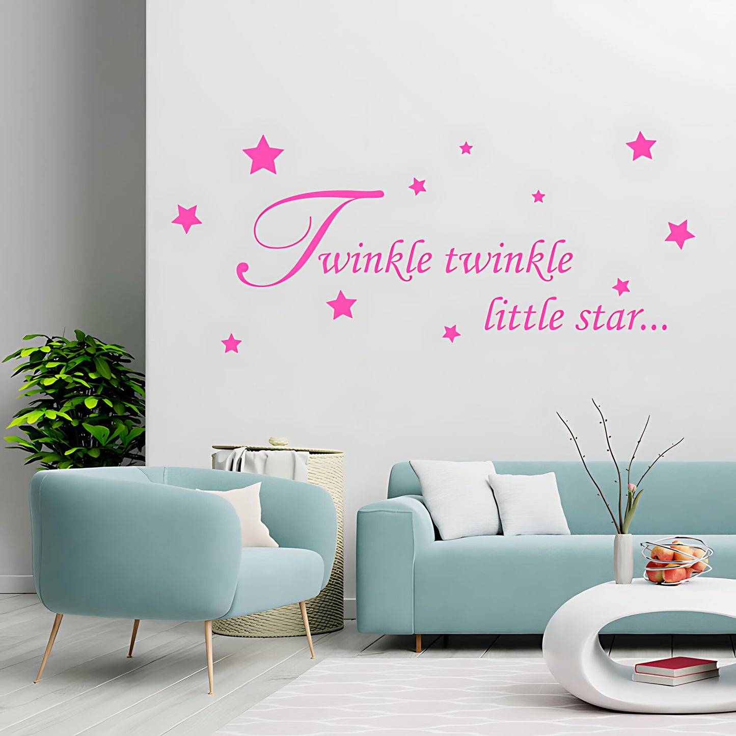 Baby Twinkle Star Wall Sticker - Nursery Decal