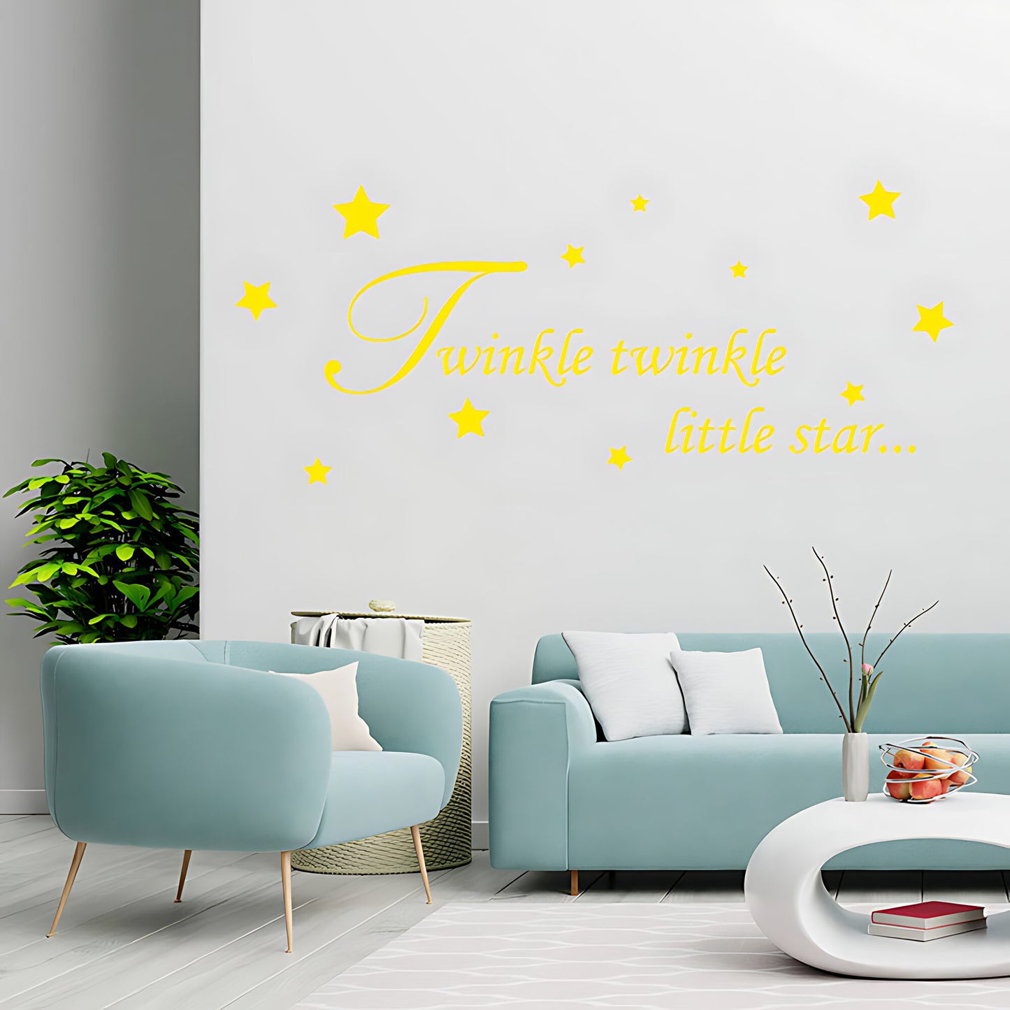 Baby Twinkle Star Wall Sticker - Nursery Decal