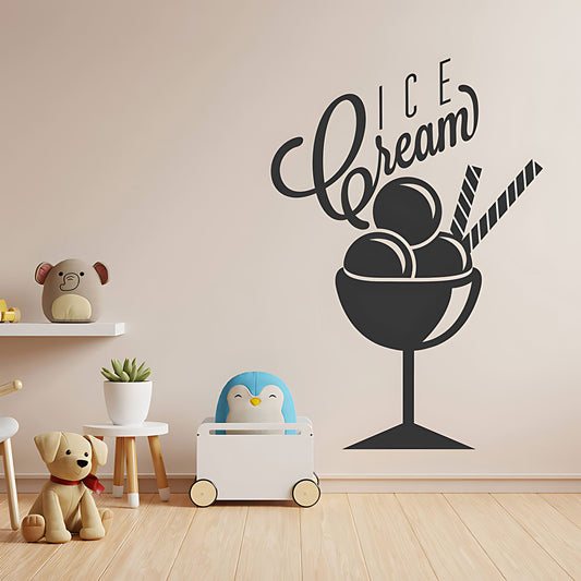 Ice Cream Wall Sticker