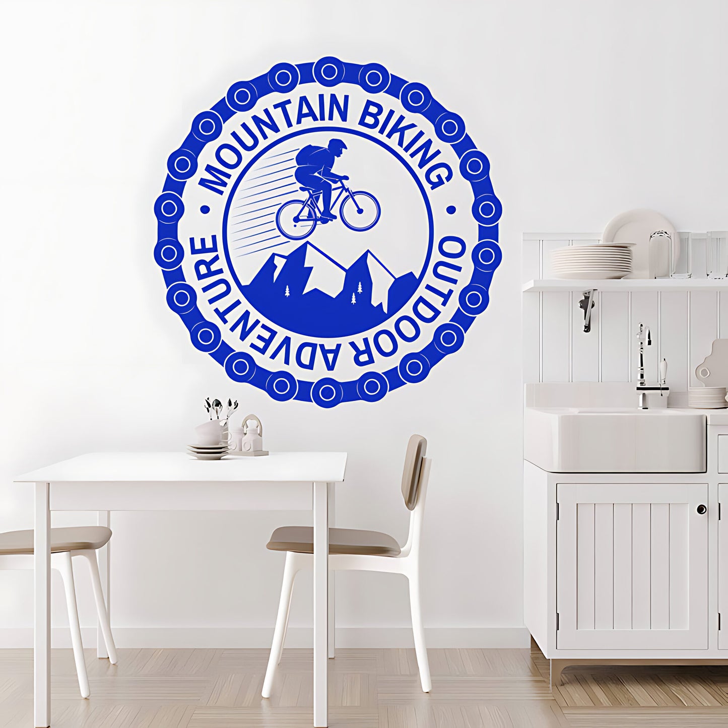 Cycling Wall Sticker - Bike Vinyl Decal