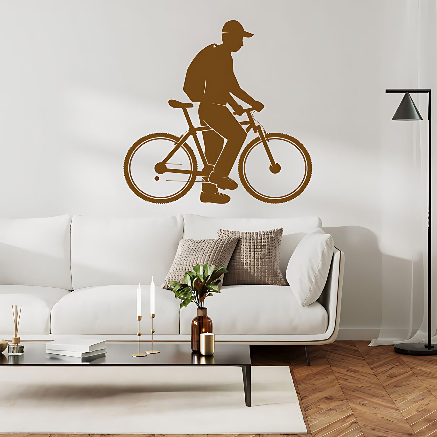 Bicycle Racing Wall Sticker
