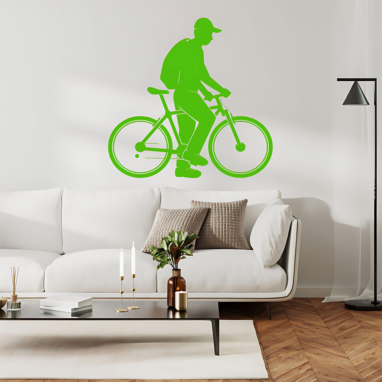 Bicycle Racing Wall Sticker