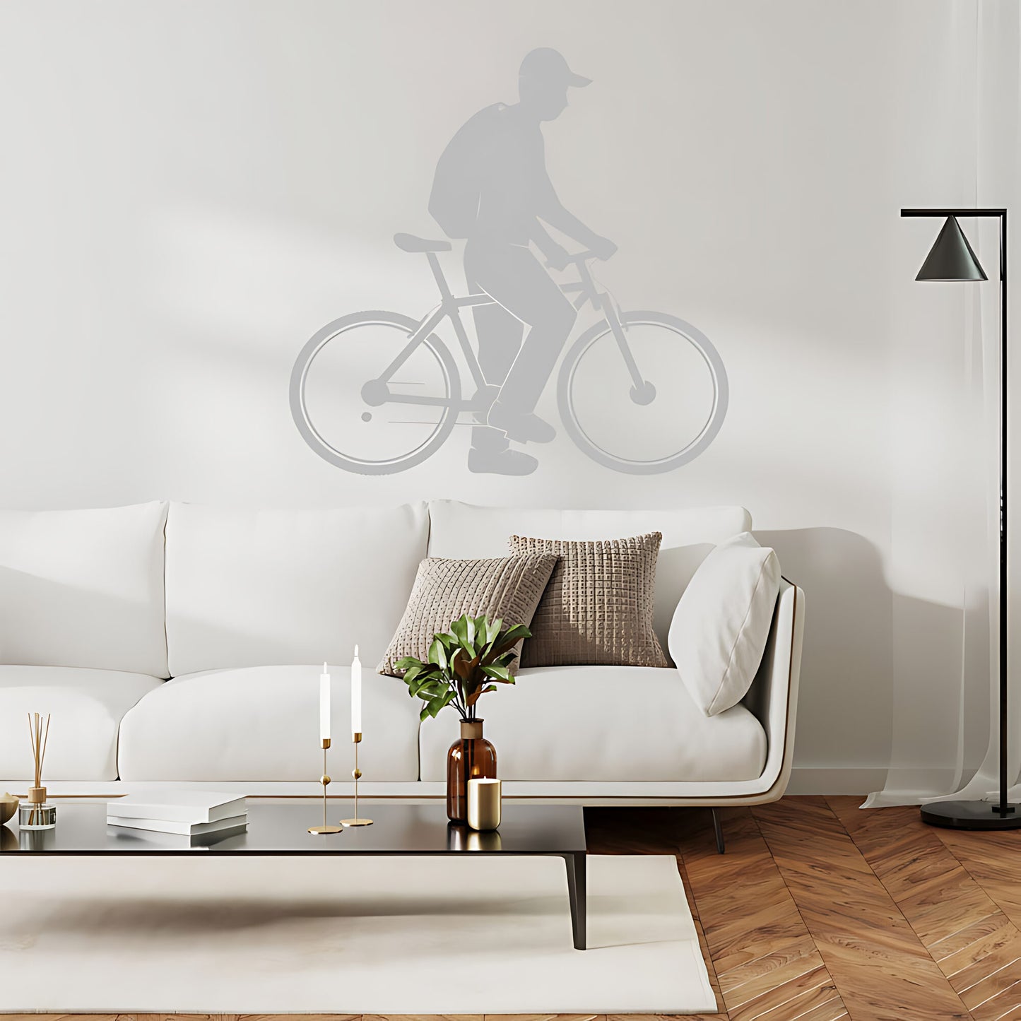 Bicycle Racing Wall Sticker