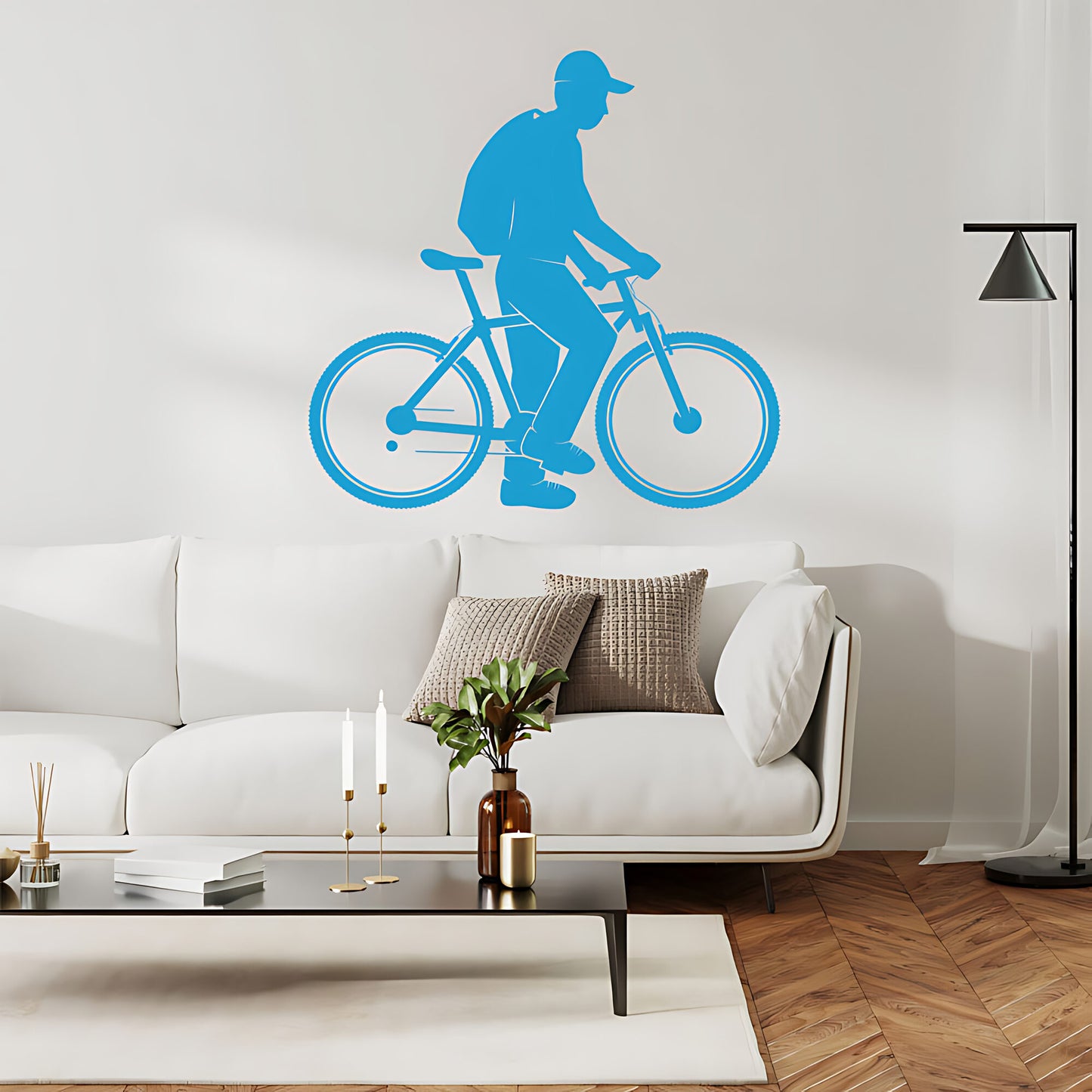 Bicycle Racing Wall Sticker