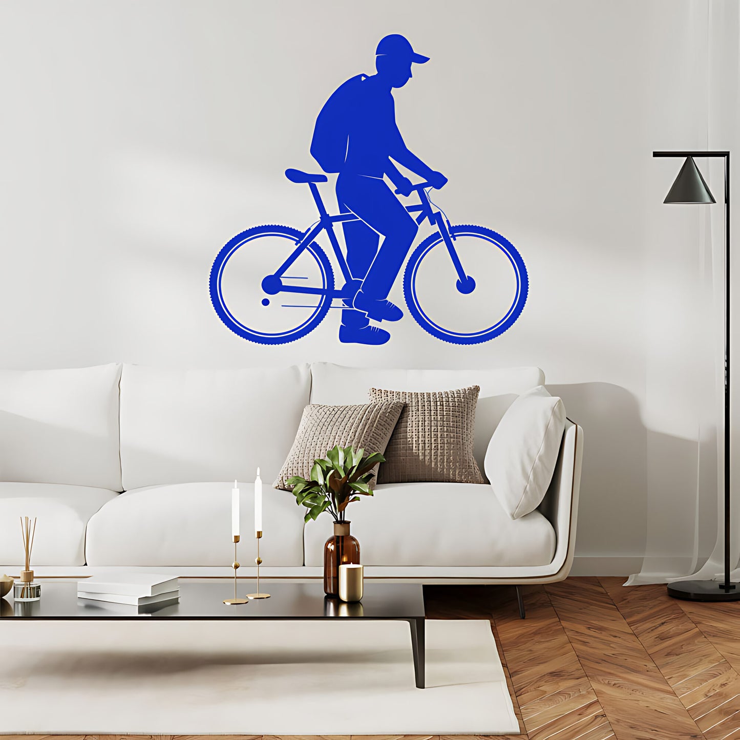 Bicycle Racing Wall Sticker