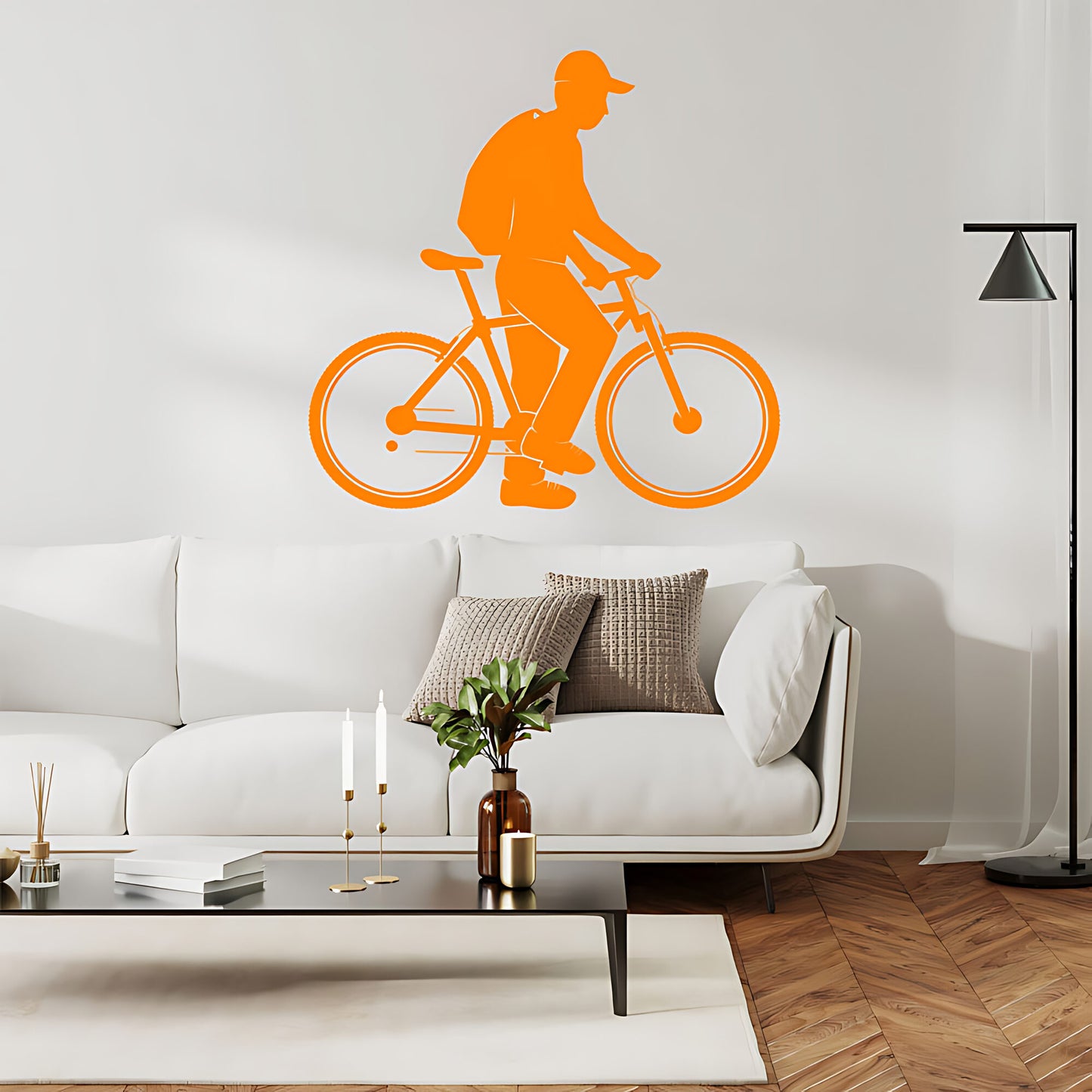 Bicycle Racing Wall Sticker