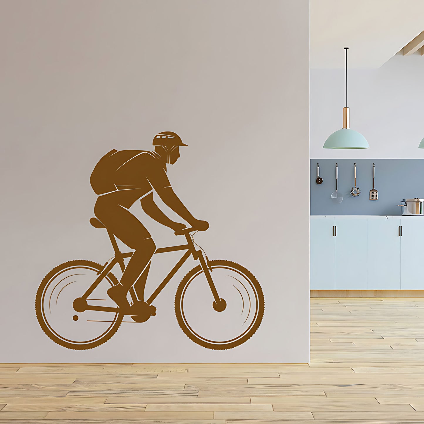Cycling Wall Art Sticker