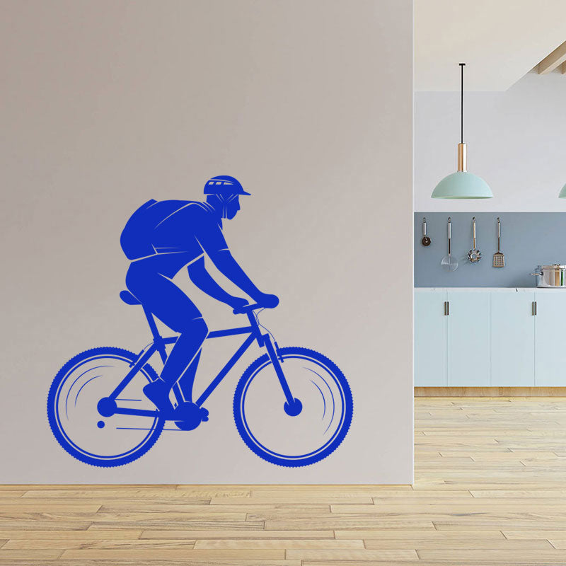 Cycling Wall Art Sticker