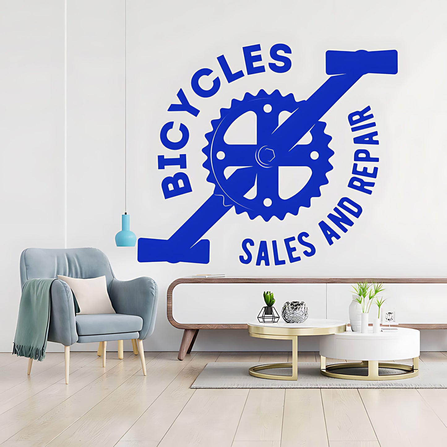 Bicycle Racing Wall Sticker