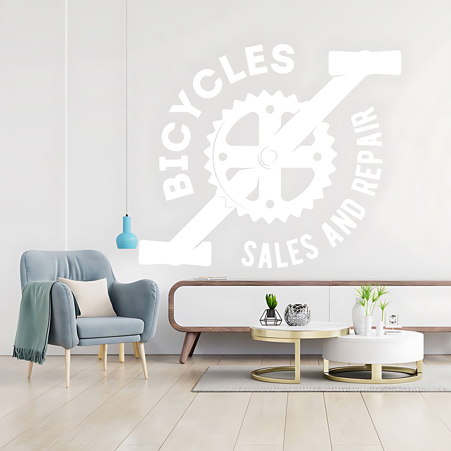 Bicycle Racing Wall Sticker
