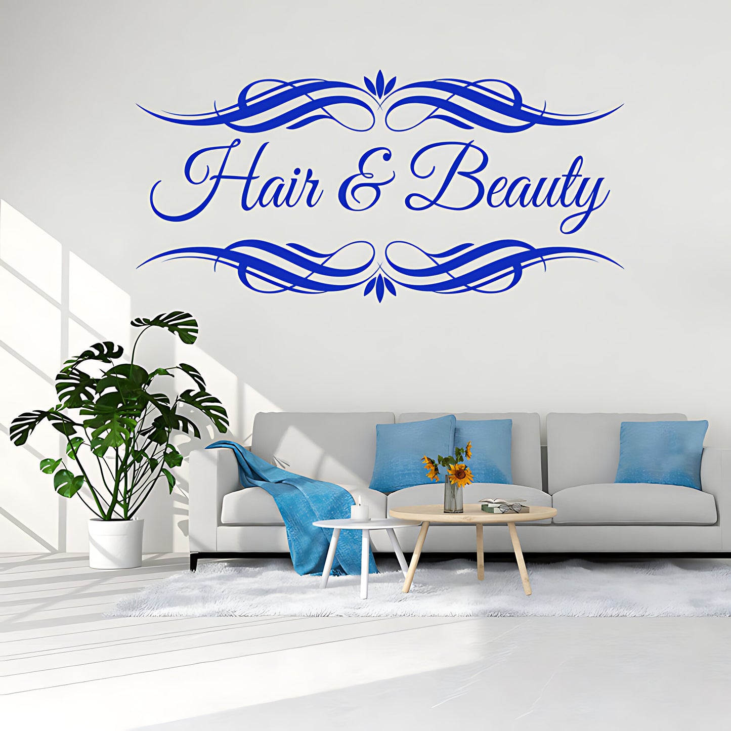 Hair & Beauty Wall Sticker - Quote Decal Art Graphic