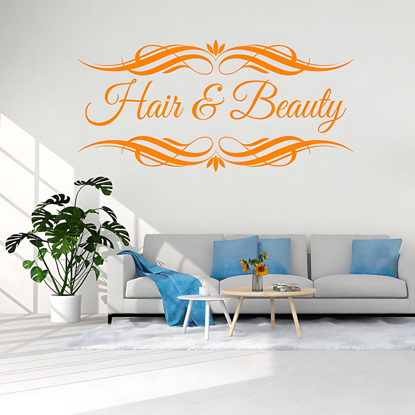 Hair & Beauty Wall Sticker - Quote Decal Art Graphic