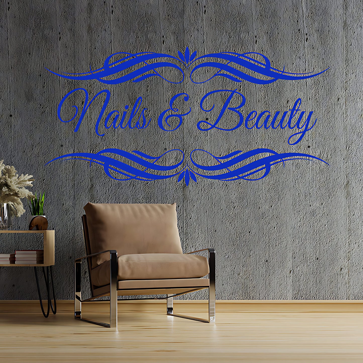 Nails & Beauty Salon Wall Sticker - Motivational Quote Graphic