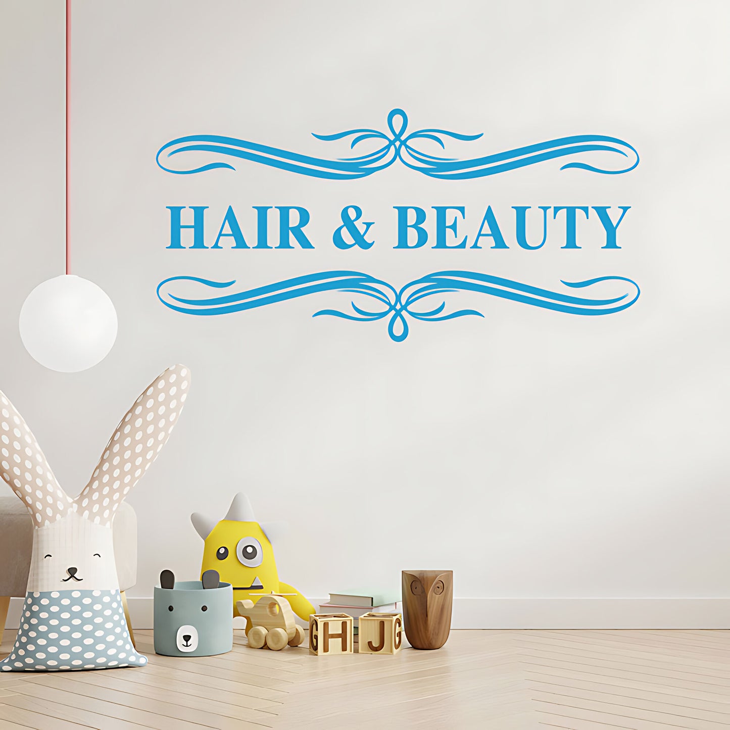 Hair & Beauty Wall Sticker - Inspirational Quote Decal