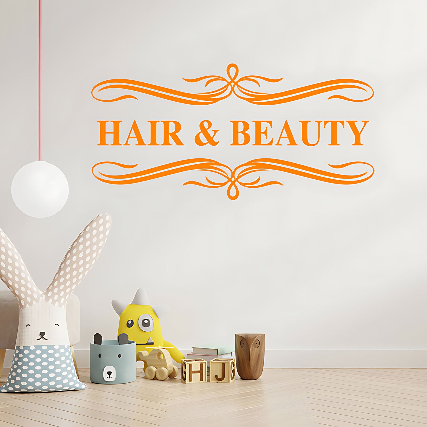 Hair & Beauty Wall Sticker - Inspirational Quote Decal