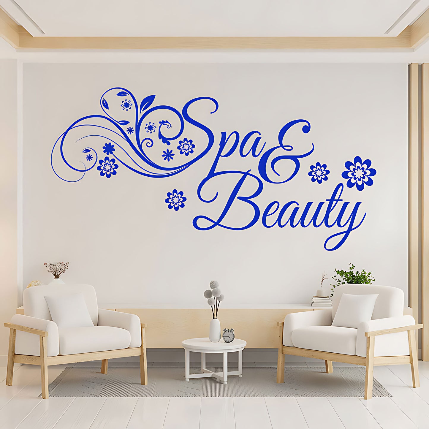 Spa & Beauty Wall Sticker - Inspirational Quote Art Decal