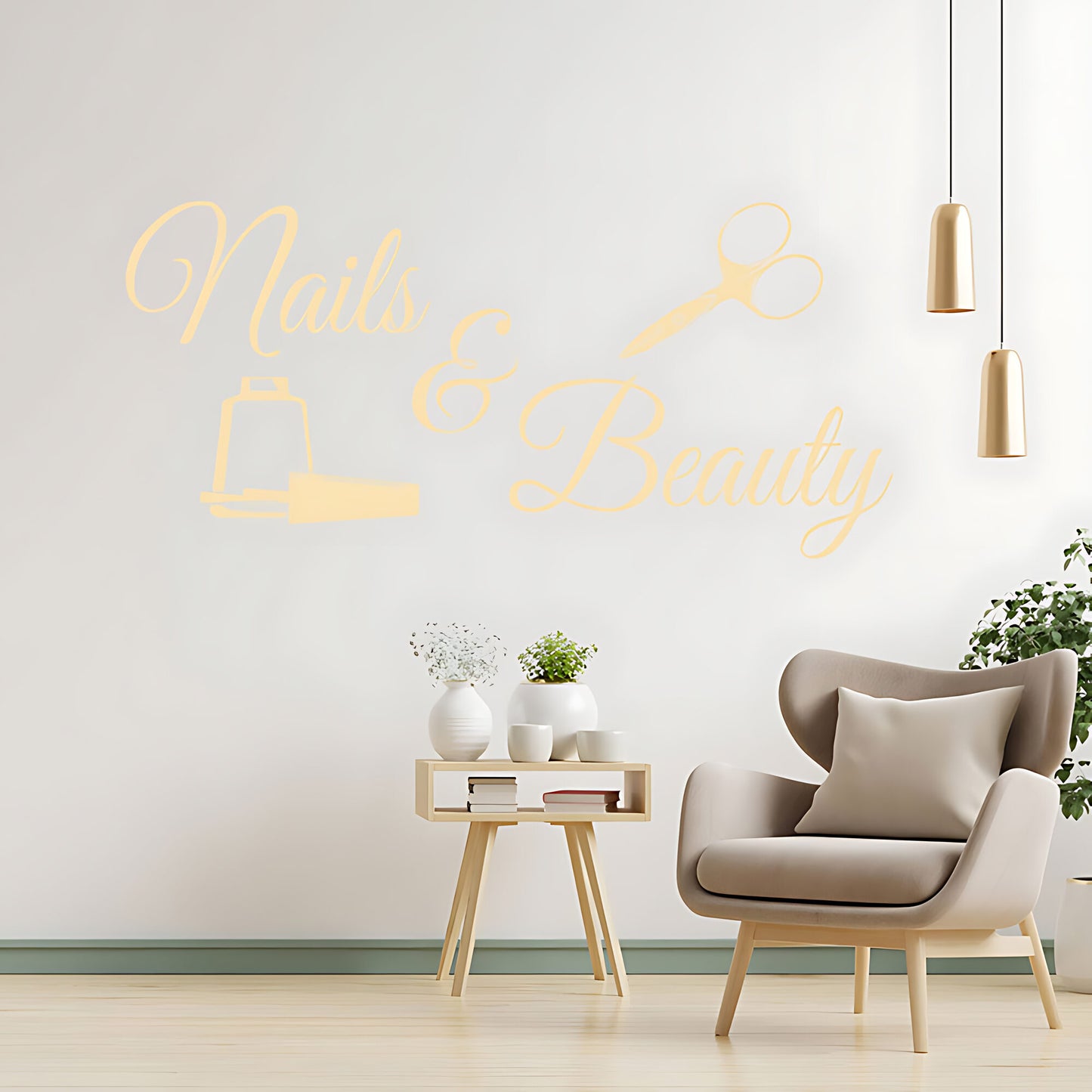 Beauty Salon Wall Sticker
