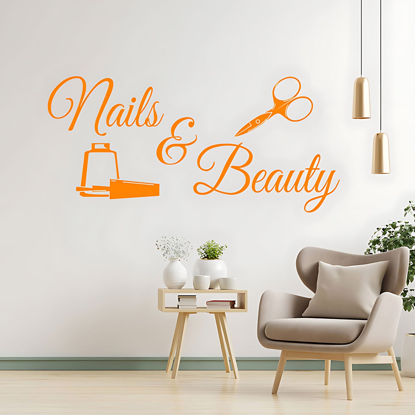 Beauty Salon Wall Sticker