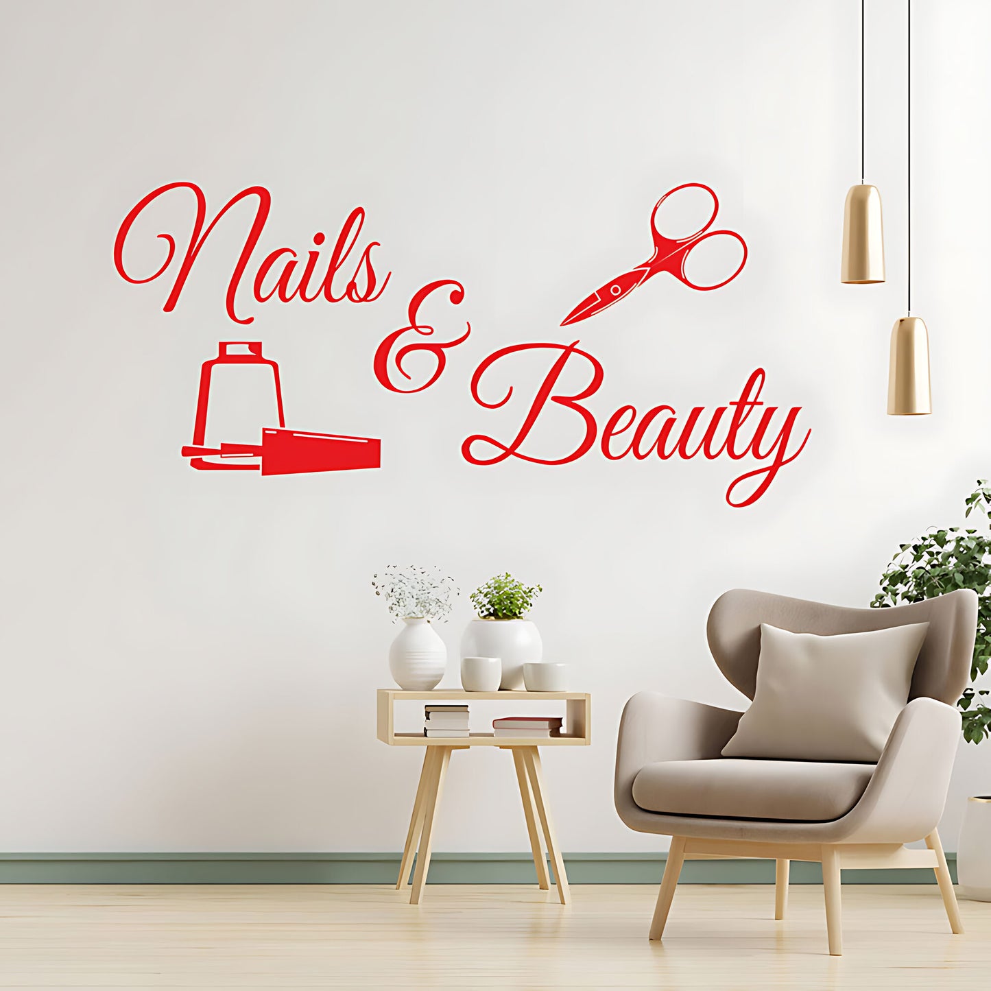 Beauty Salon Wall Sticker