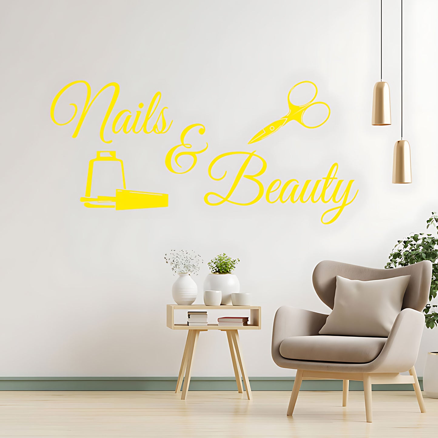 Beauty Salon Wall Sticker