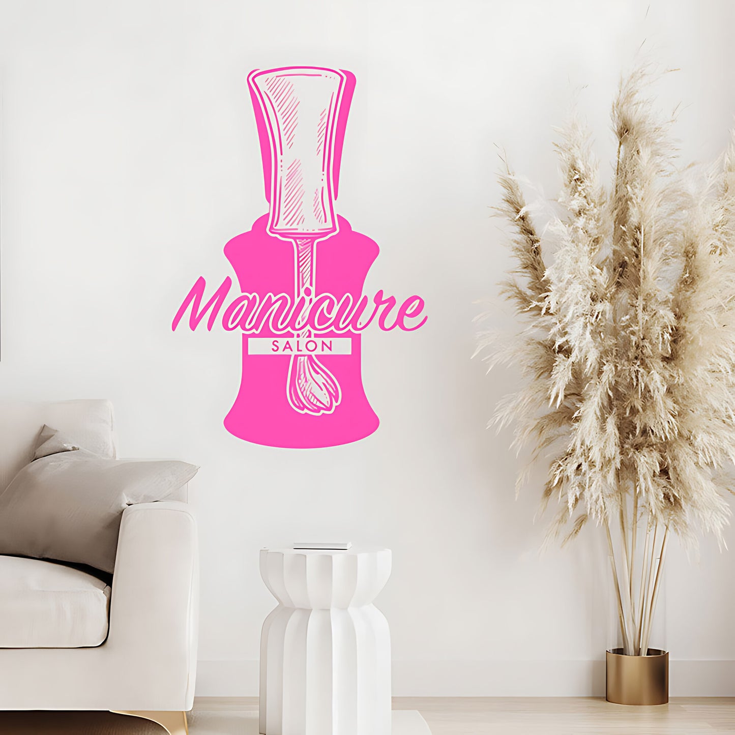 Beauty & Nail Art Salon Wall Sticker