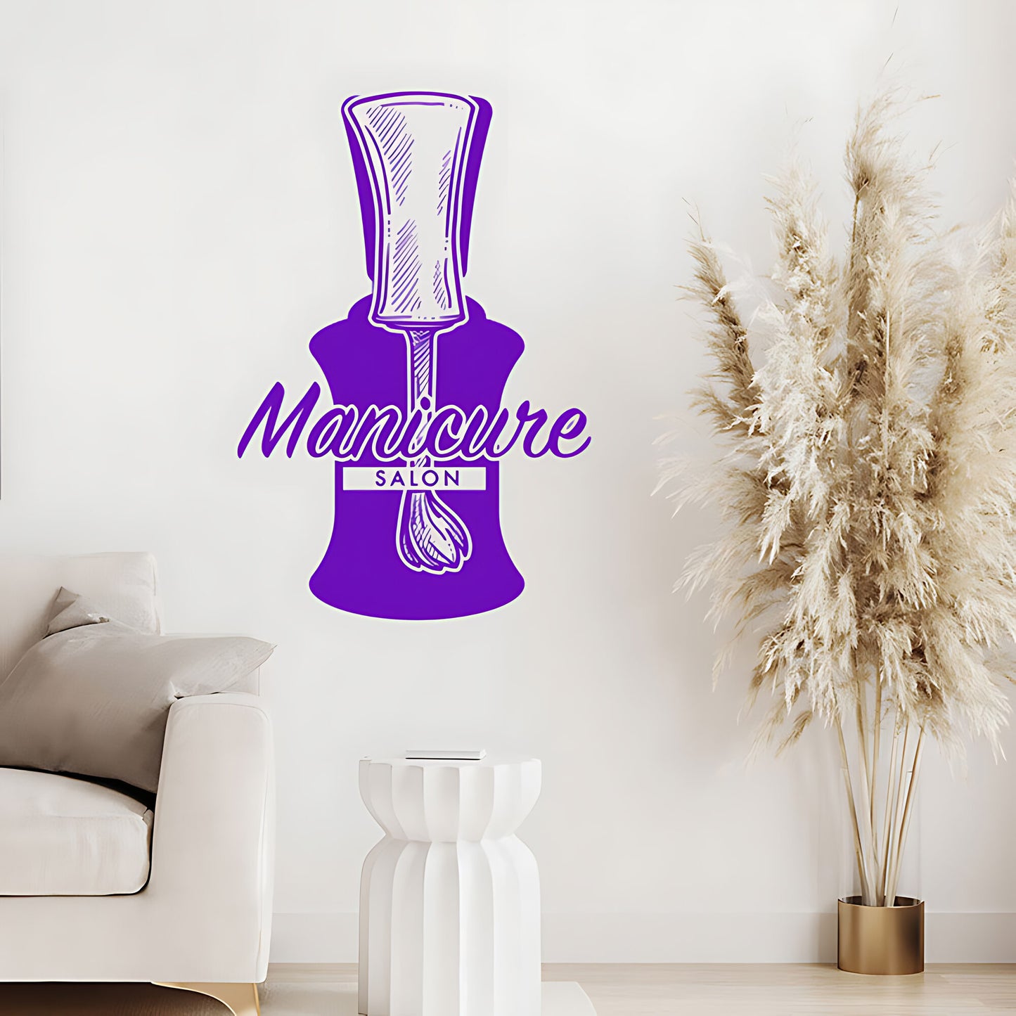 Beauty & Nail Art Salon Wall Sticker