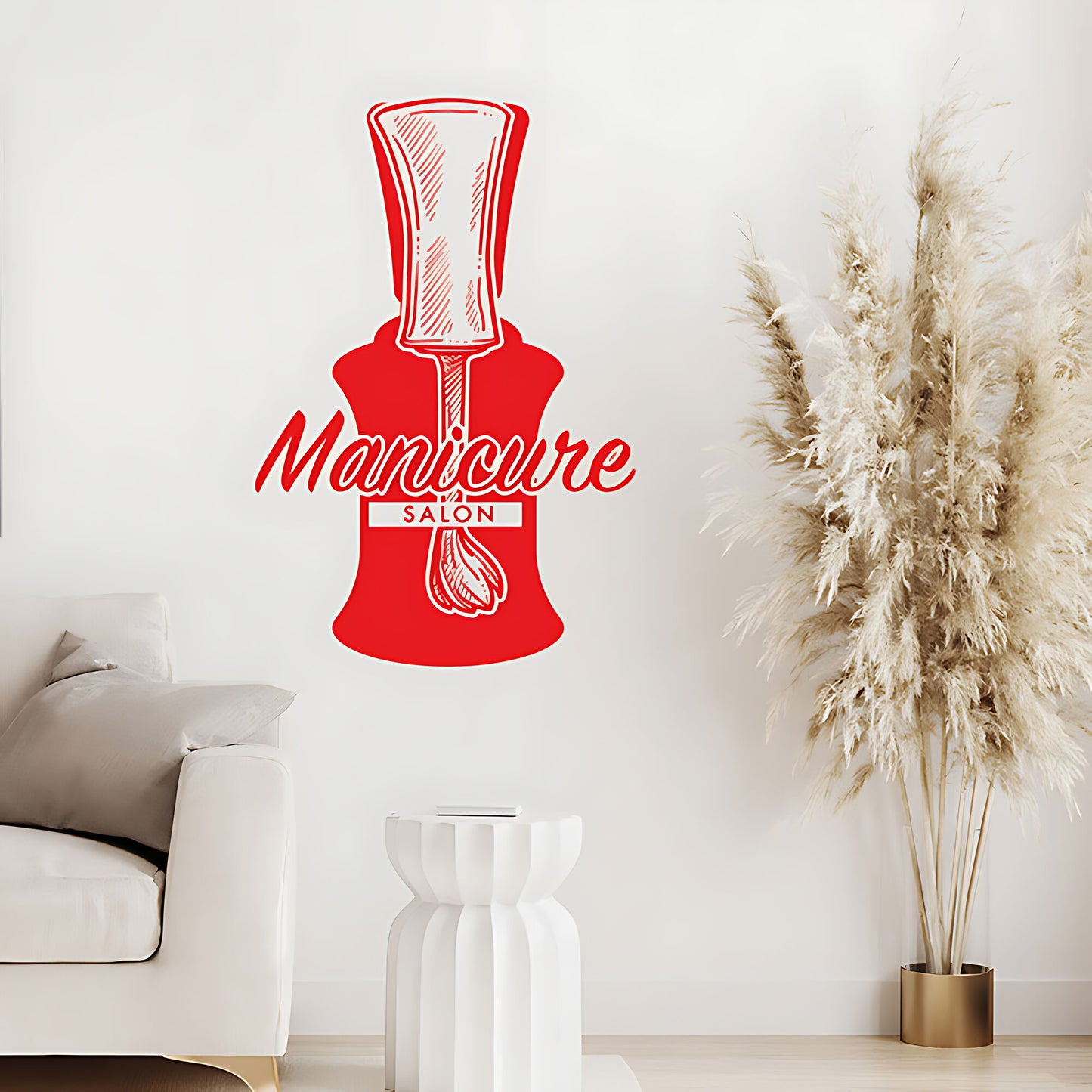 Beauty & Nail Art Salon Wall Sticker