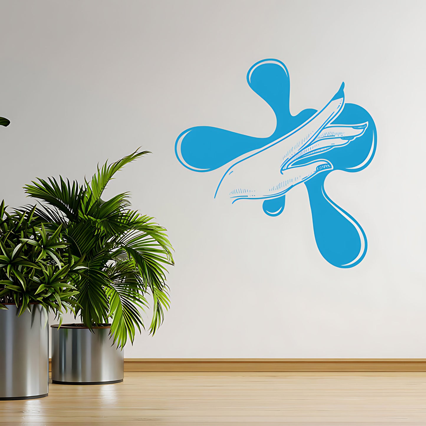 Elegant Nail Salon Wall Sticker - Manicure Beauty Art Graphic